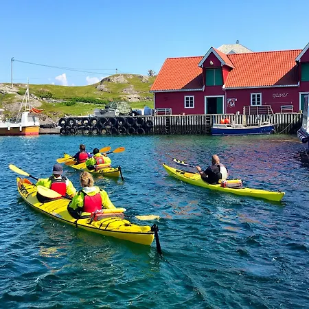 Hotel apartamentowy Solund Leileghetshotell Hardbakke